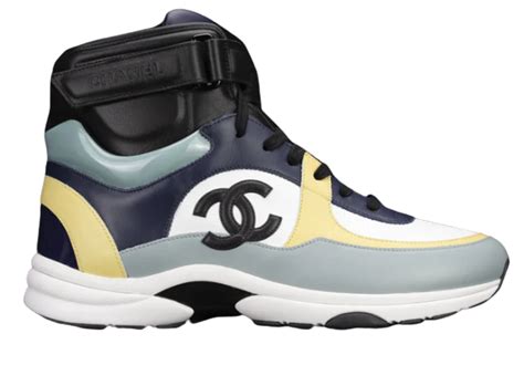 chanel classic running shoe|chanel high top sneakers 2021.